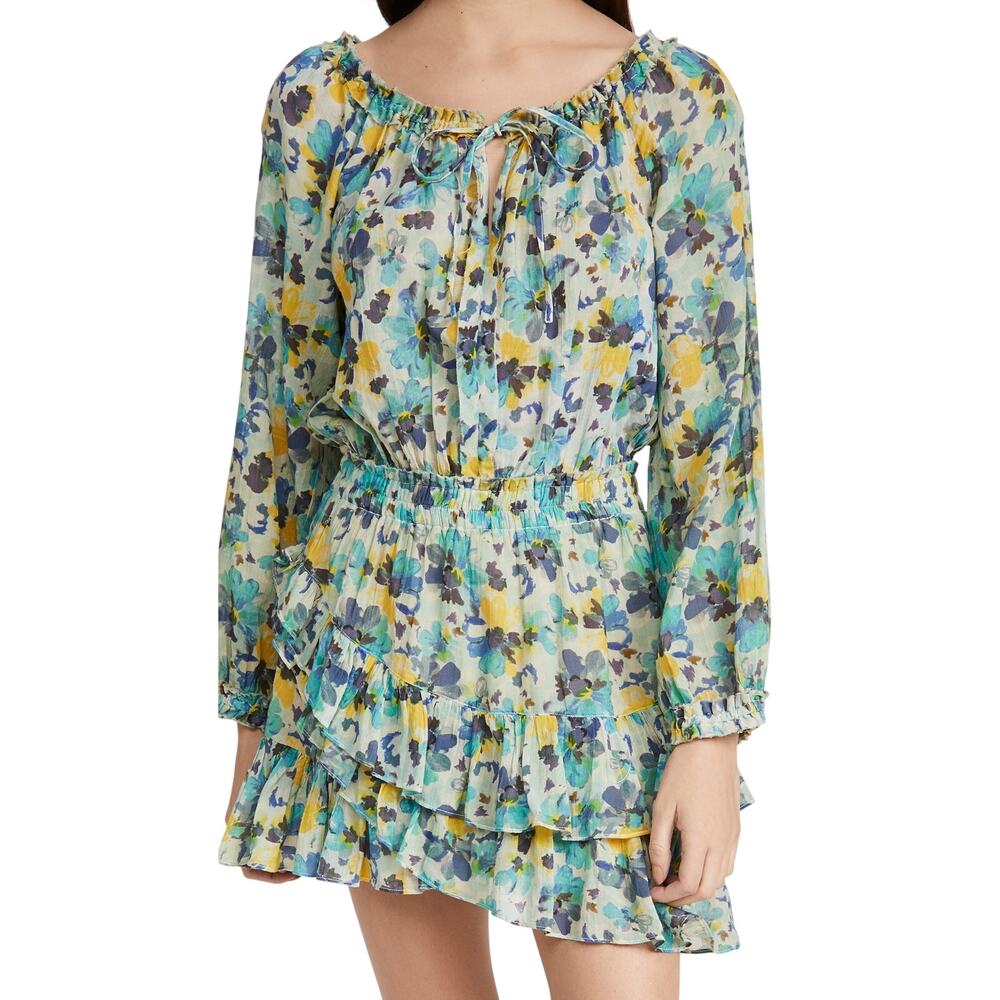 Loveshackfancy Floral Acai Berry Rayna Dress Size XS